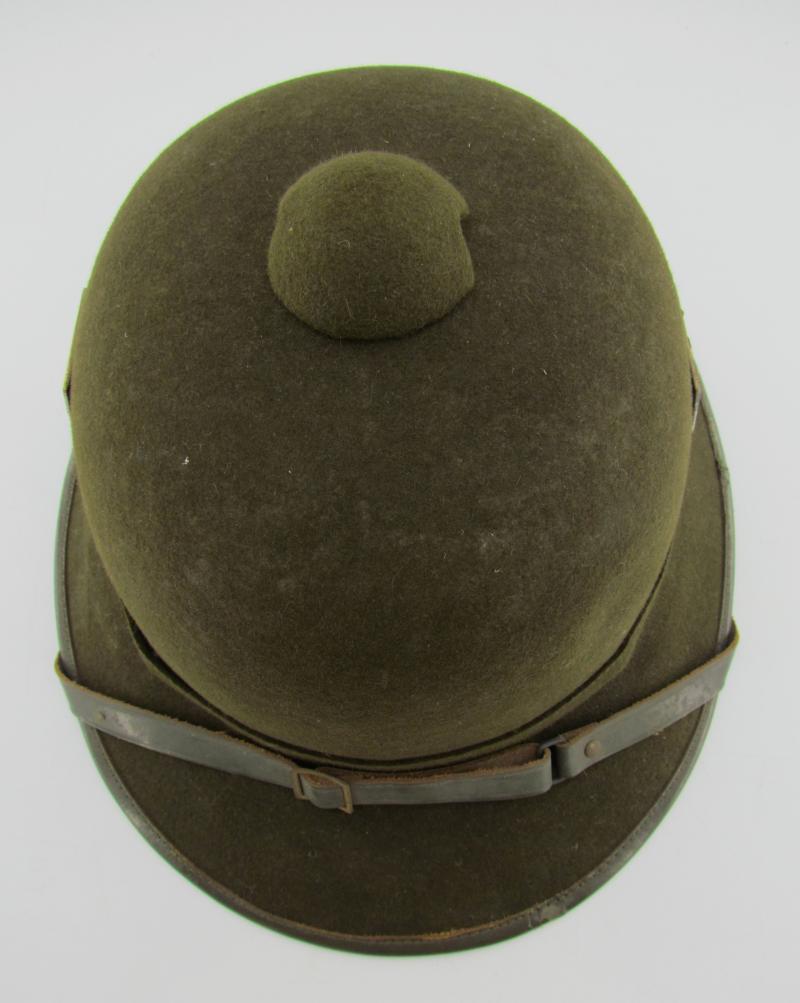 Wehrmacht (Heer) ‘Afrikakorps’ tropical pith helmet by ‘RF’ 1942