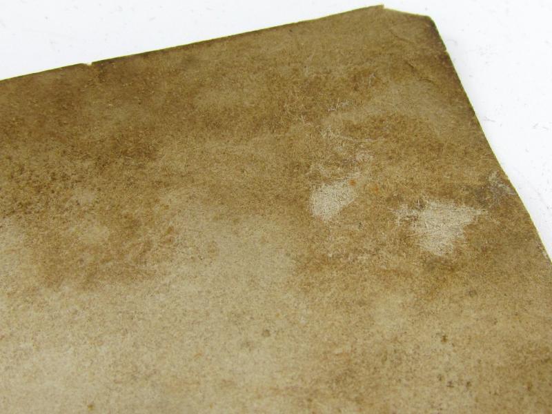 Original WWII German SS “SICHERGESTELLT” Notice – South Russia Command