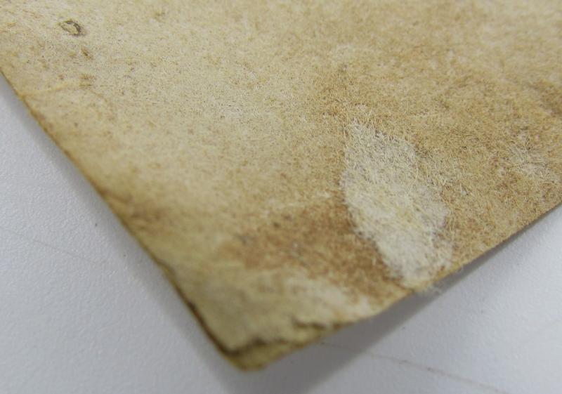 Original WWII German SS “SICHERGESTELLT” Notice – South Russia Command