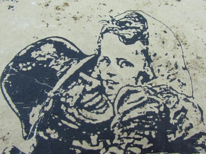 Original WWII German Propaganda Leaflet – “German Soldiers are Friends of the People!” (Eastern Front, 1942–43)