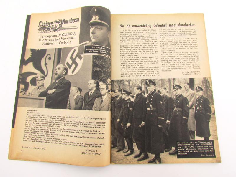 “Vlamingen op!” Waffen-SS Recruitment Brochure – Flanders, ca. 1941–1942