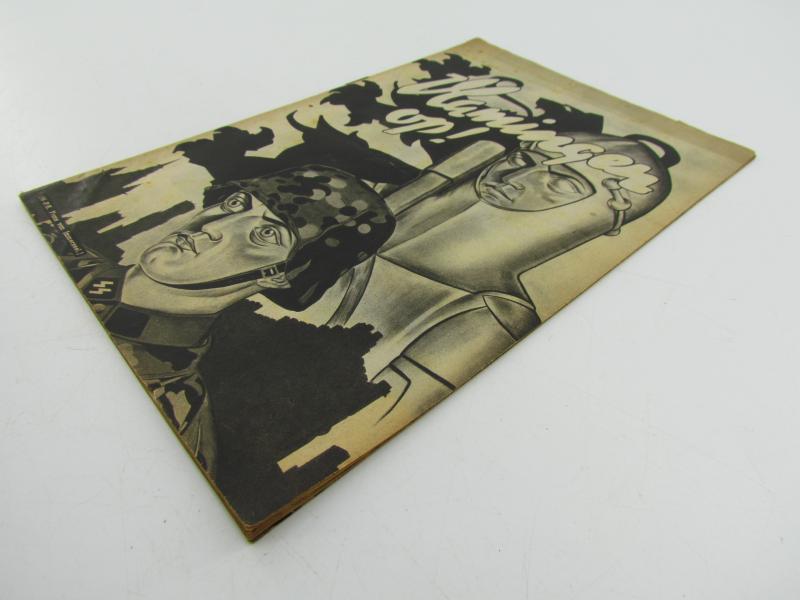 “Vlamingen op!” Waffen-SS Recruitment Brochure – Flanders, ca. 1941–1942