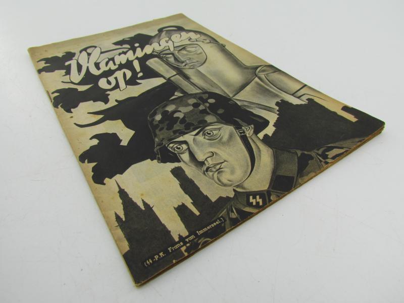 “Vlamingen op!” Waffen-SS Recruitment Brochure – Flanders, ca. 1941–1942