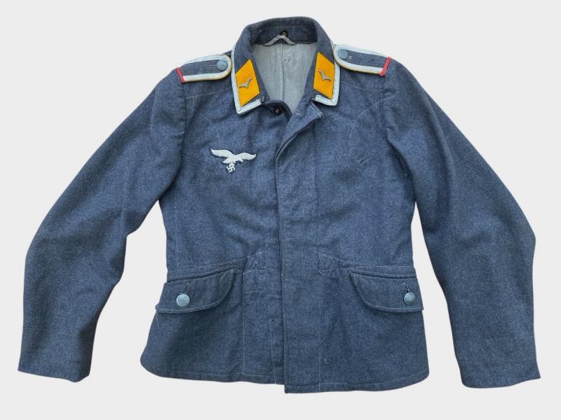 Luftwaffe Pilot/Fallschirmjäger Fliegerbluse – Unteroffizier (Officer Candidate),