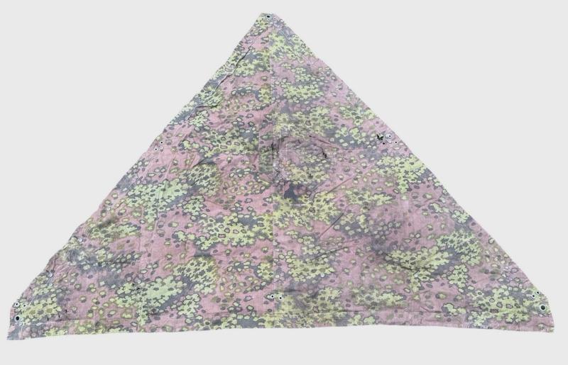 Waffen SS Oak Shelter Quarter ( Zeltbahn ) in used condition