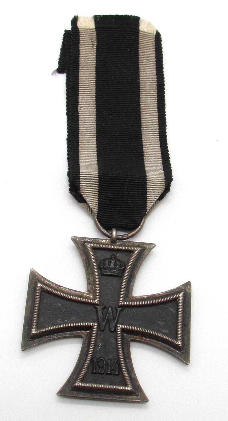 WW1 German Iron Cross 2nd Class (Ek2) marked