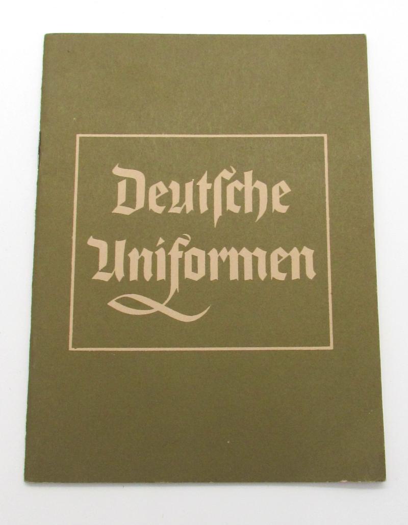 “Deutsche Uniformen” – Early Edition Color Reference Booklet