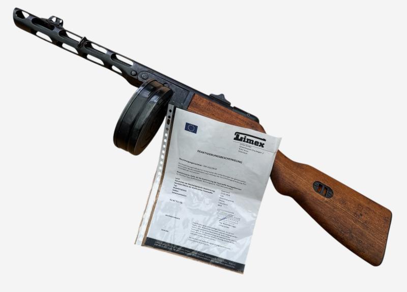 EU Deko Soviet PPSH41 Machine Pistol