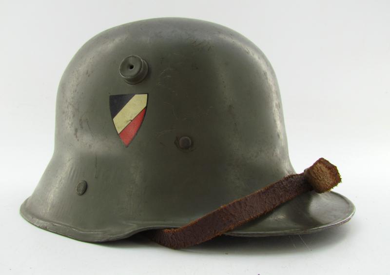 German Third Reich, Child's M1916 double decal helmet ( ‘Kinderstahlhelm’ )