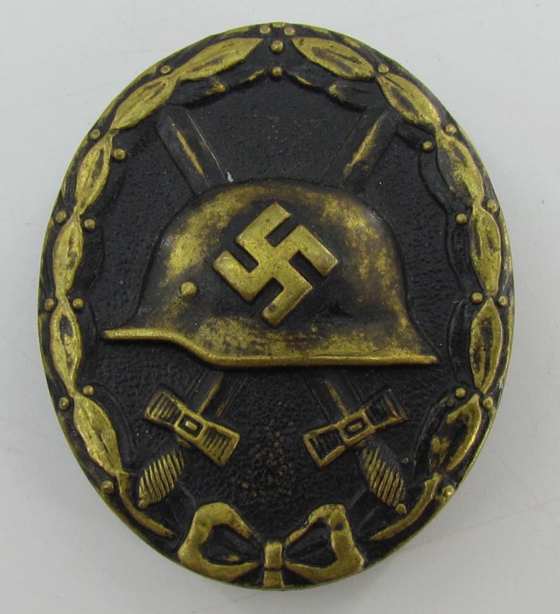 Woundbadge in Black (VWA Schwarz)