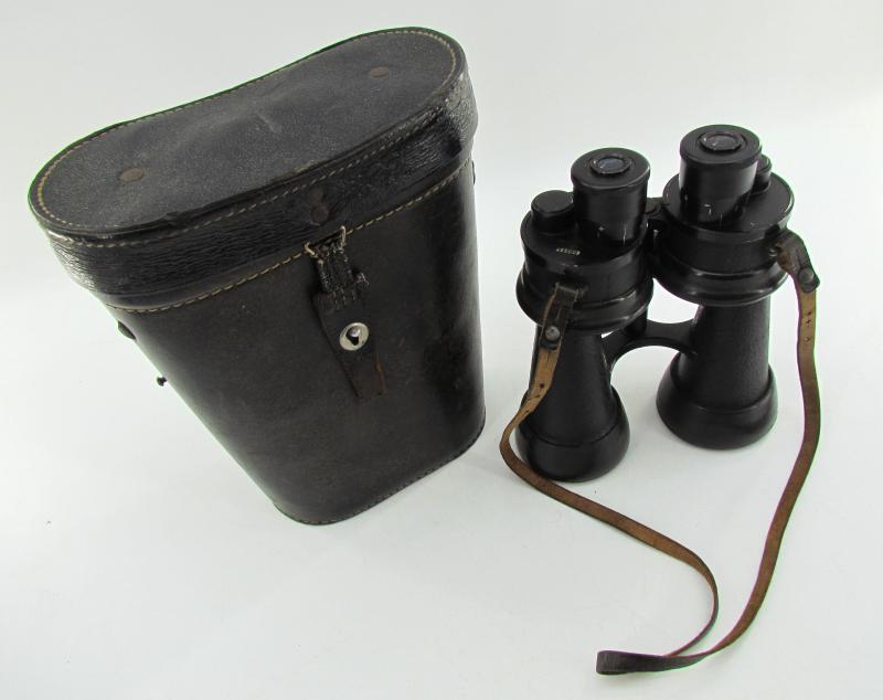 Kriegsmarine Binoculars in Case 7×50 beh 1944