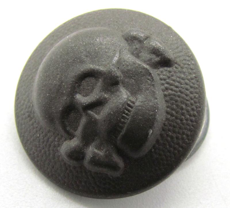 SS-VT Totenkopf Field Grey Cap Button