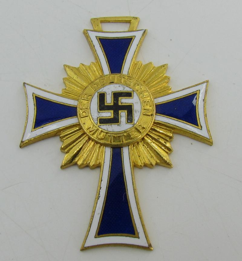 German Mothers Cross in Gold
