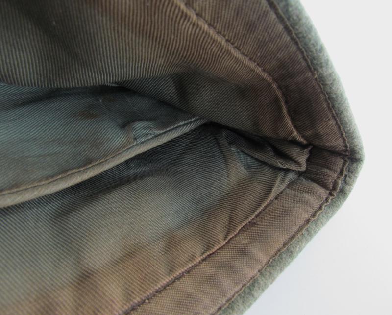 Wehrmacht (Heer) Field Cap (Schiffchen), Field-Upgraded to Officer