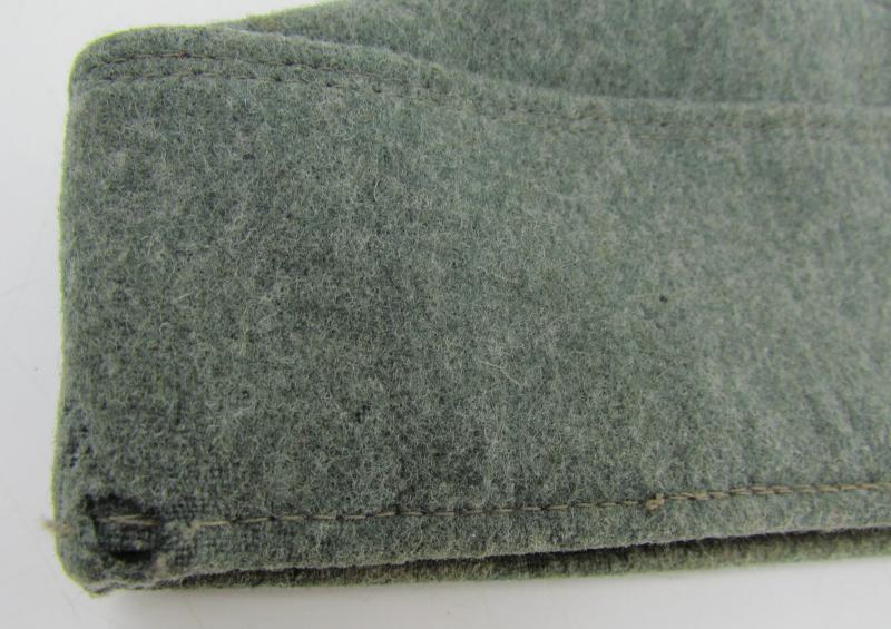 Wehrmacht (Heer) Field Cap (Schiffchen), Field-Upgraded to Officer